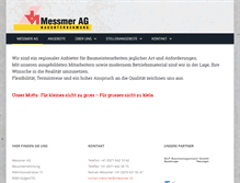 Tablet Screenshot of messmer.ch